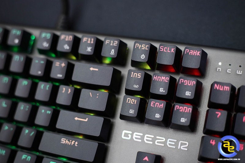 c&aacute;c ph&iacute;m chỉnh led Geezer GS2 RGB