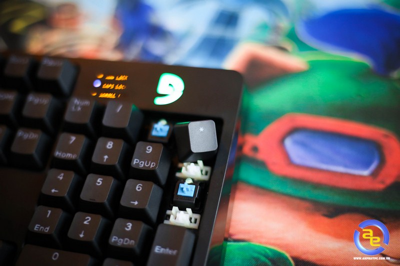 keycap PBT double shot của Fuhlen G900s