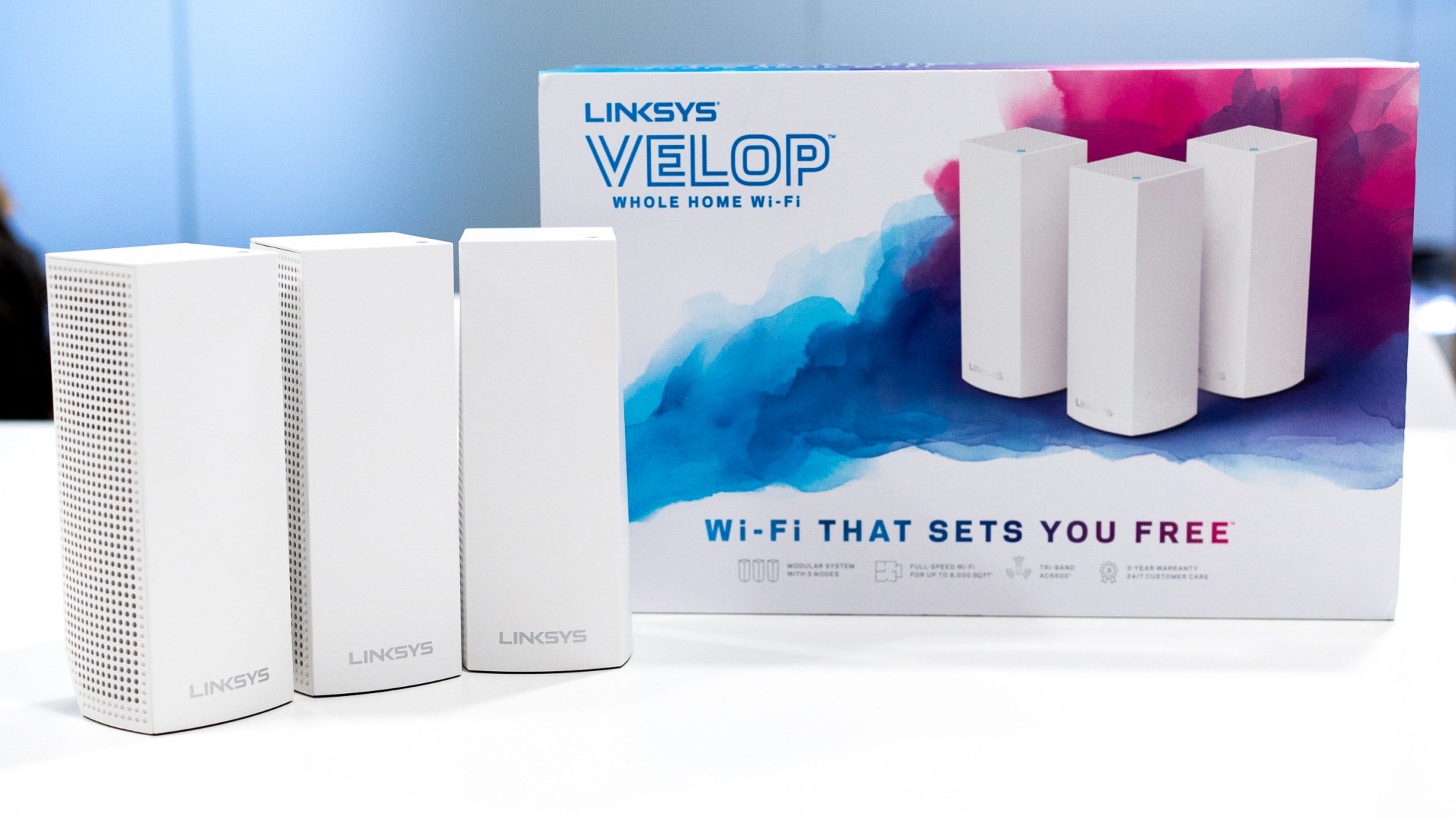 Wifi Linksys Velop Home Mesh System - WHW0303 (3 Pack)