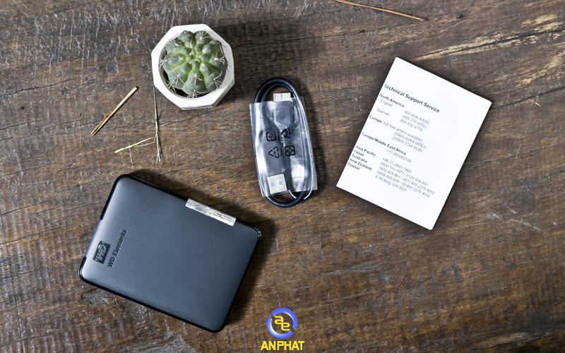 Ổ Cứng Di Động Western Digital Elements Portable 2TB 2.5 USB 3.0 - ANPHATPC.COM.VN