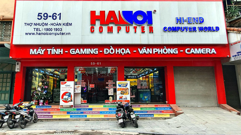 Một trong những showroom của Hacom tại Hà Nội