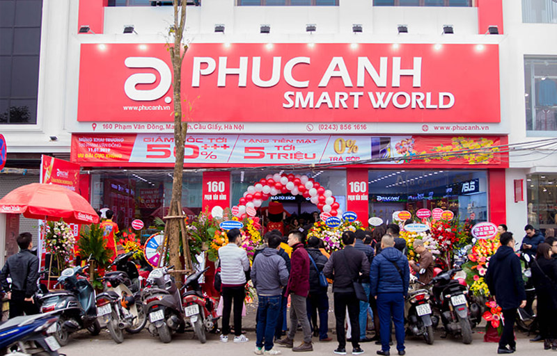 Showroom Phúc Anh tại Phạm Văn Đồng, Hà Nội
