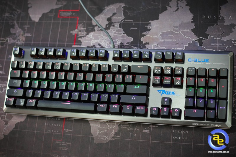bàn phím cơ Eblue Mazer EKM737 Blue Switch - 5