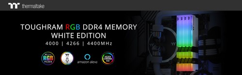 Thermaltake ra mắt TOUGHRAM DDR4 mới cùng Phiên bản màu trắng