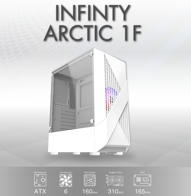 Vỏ Case Xigmatek INFINITY ARTIC 1F EN48960