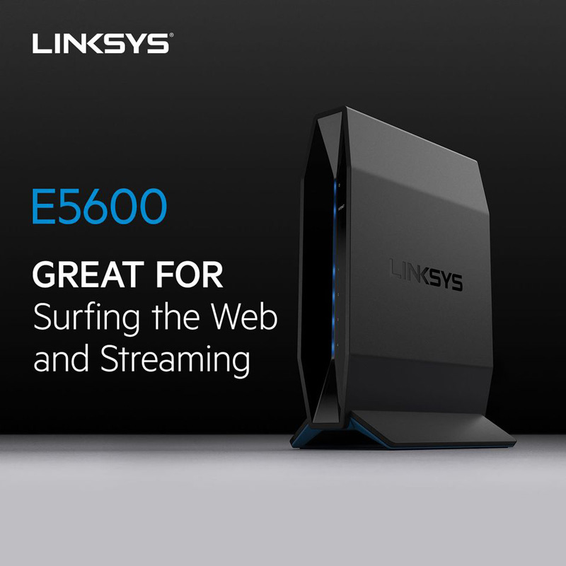 Bộ Định Tuyến Linksys Dual-Band AC1200 WiFi 5 Router (E5600) - ANPHATPC.COM.VN