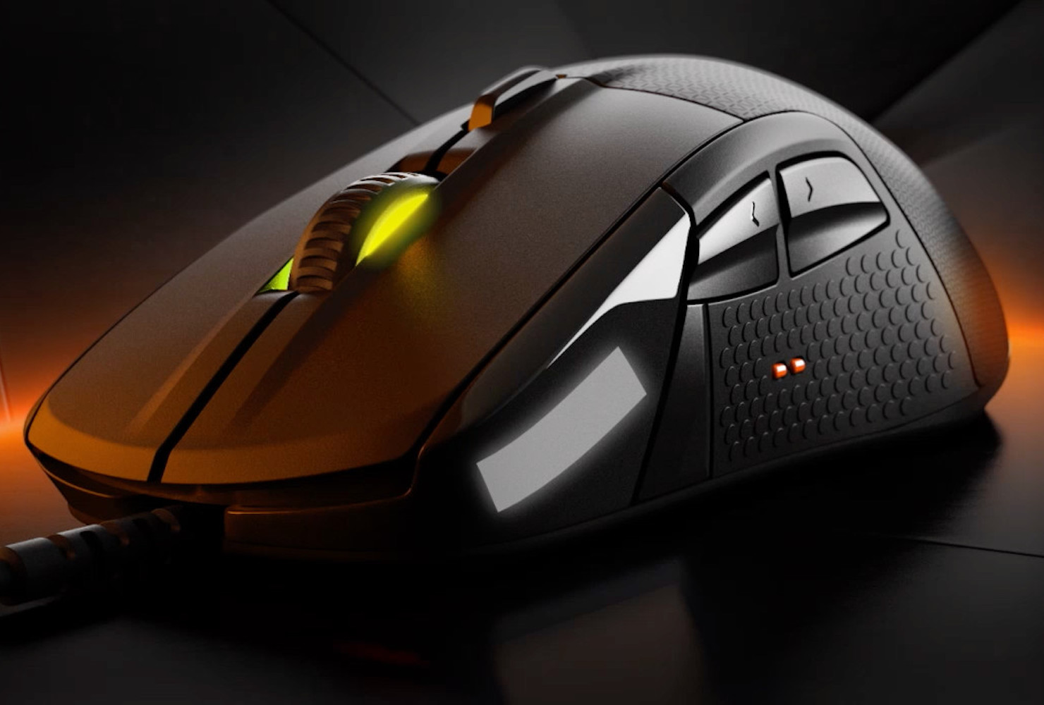 Chuột gaming Steelseries Rival 700 được trang bị màn hình OLED độc đáo