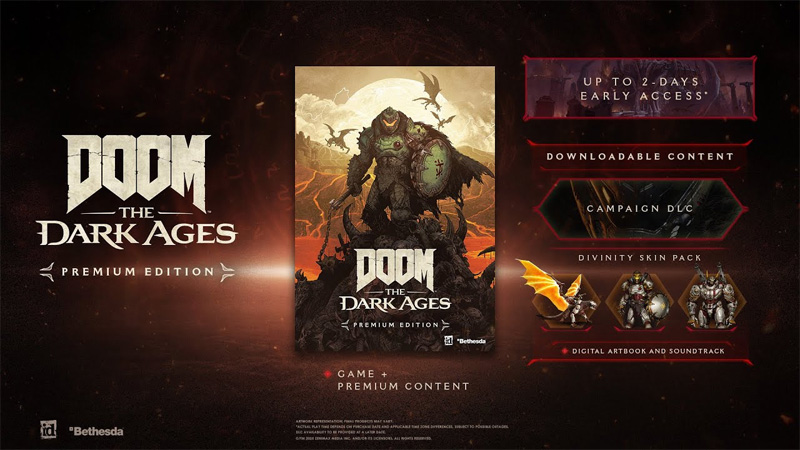Phiên bản doom the dark ages premium