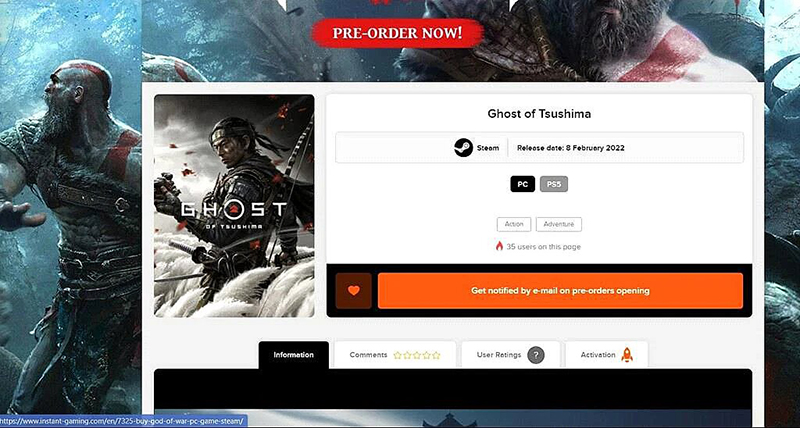 Top 10+ ghost of tsushima pc release date steam 7 Bom tấn Ghost of Tsushima có thể sẽ phát hành trên Steam vào tháng 2