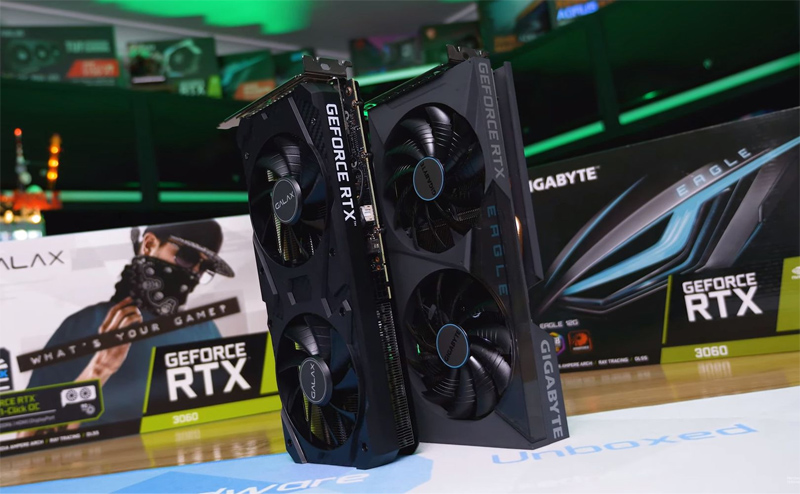 RTX 3060 là card màn hình hỗ trợ 2K được ưa chuộng nhất