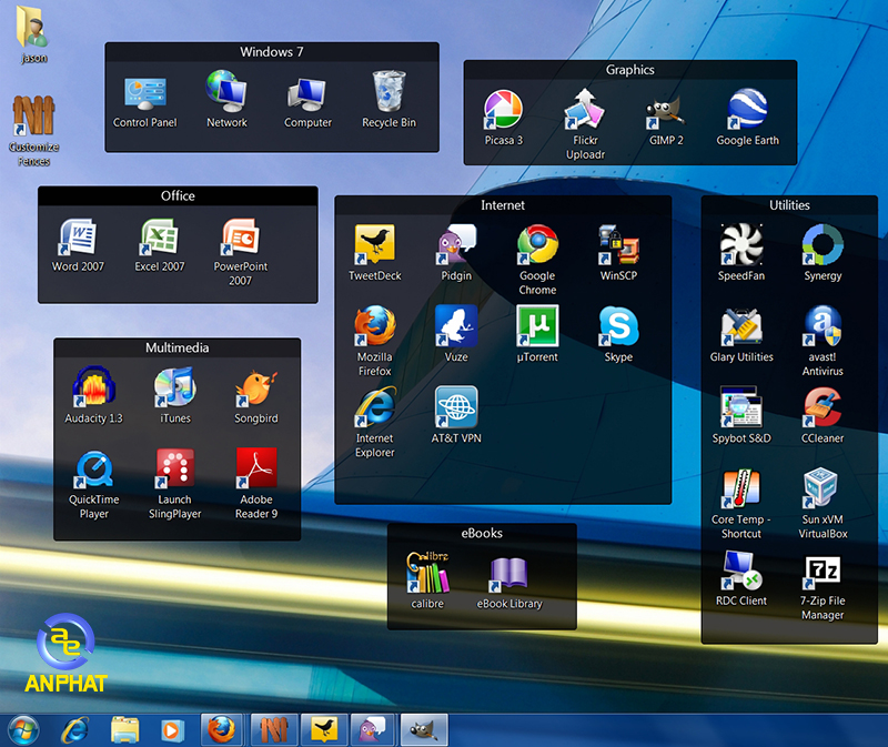 Sắp xếp Icon trên màn hình tuyệt đẹp với Desktop Icon Toy