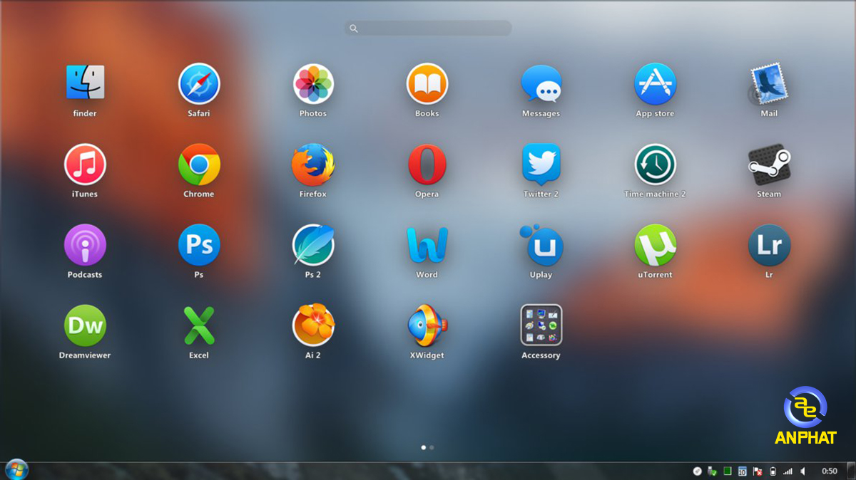 Sắp xếp desktop trên Mac gọn gàng với loạt hình nền độc đáo