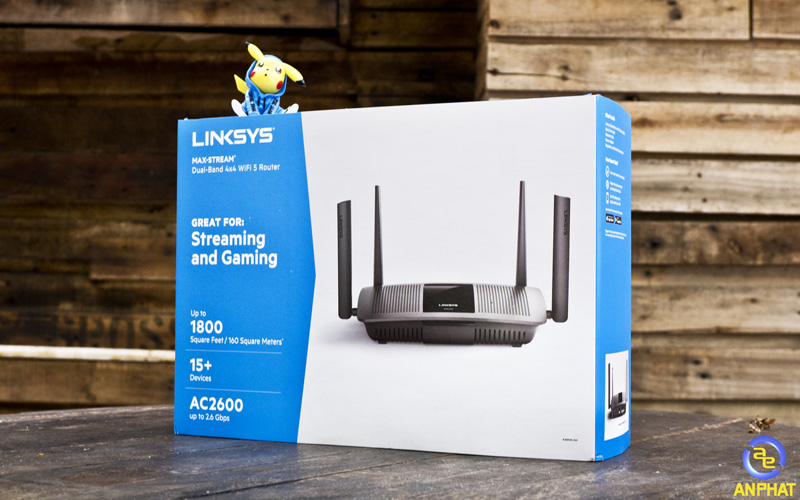 Linksys EA8100 Max-Stream AC2600 MU-MIMO Gigabit WiFi Router - ANPHATPC.COM.VN