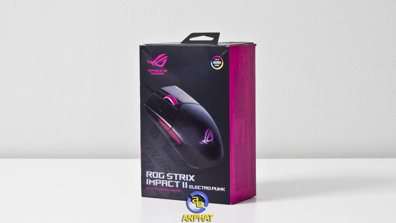 Asus ROG Strix Impact II Electro Punk Optical Gaming Mouse – Chuột Quang Dây ROG
