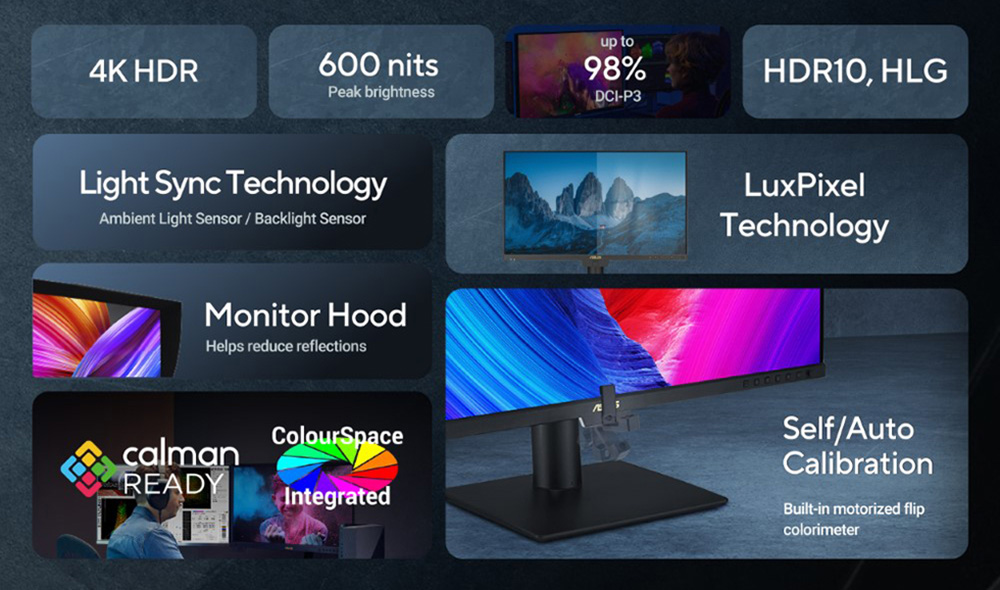Bộ đôi siêu phẩm màn hình đồ họa ASUS ProArt PA32UCE & PA27UCGE chính thức ra mắt