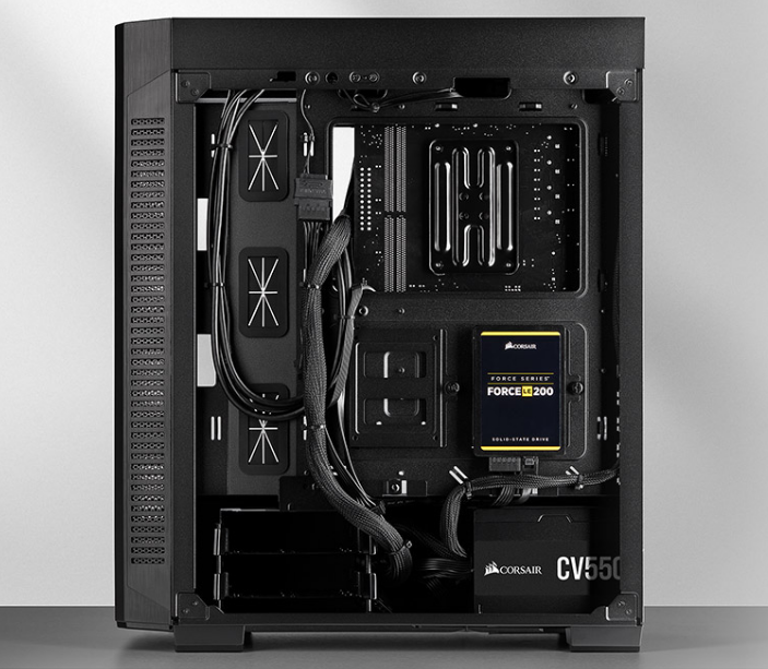 Corsair CV550 giấu nguồn