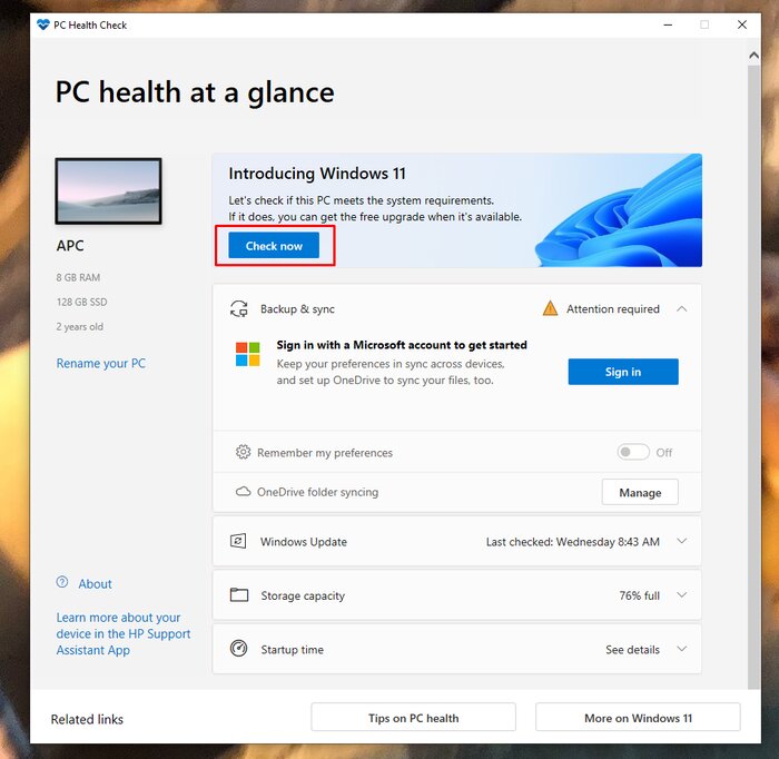 Windows PC Health Check - An Phát Computer - Anphatpc.com.vn