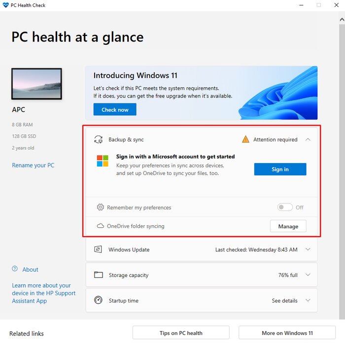 Windows PC Health Check - An Phát Computer - Anphatpc.com.vn