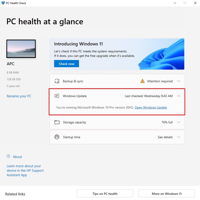Windows PC Health Check - An Phát Computer - Anphatpc.com.vn