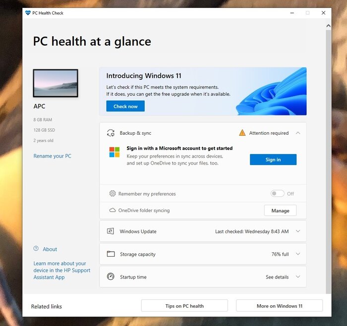 Windows PC Health Check - An Phát Computer - Anphatpc.com.vn