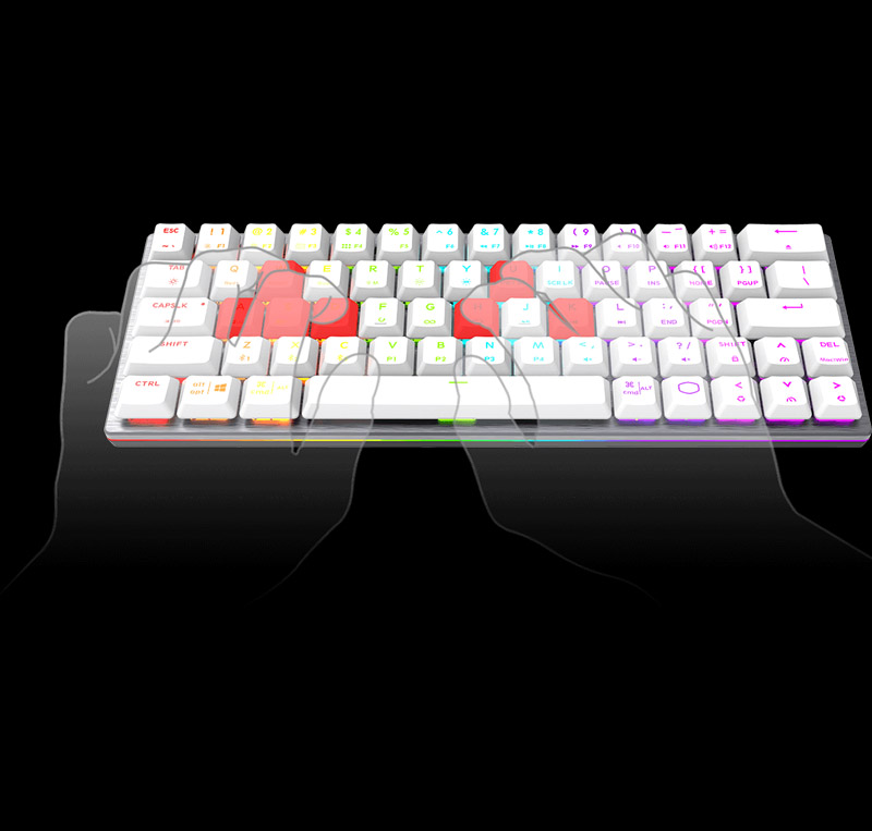 Bàn Phím Cơ Cooler Master TKL RGB SK622 Bluetooth - ANPHATPC.COM.VN