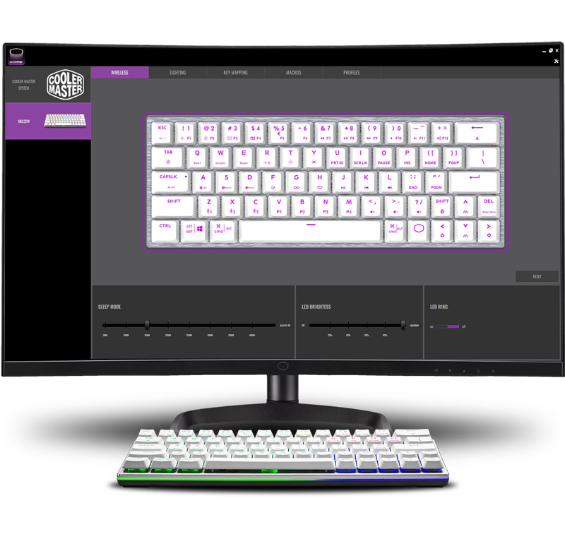Bàn Phím Cơ Cooler Master TKL RGB SK622 Bluetooth - ANPHATPC.COM.VN