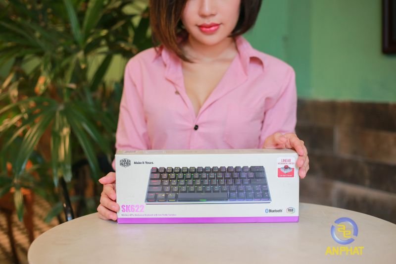 Bàn Phím Cơ Cooler Master TKL RGB SK622 Bluetooth - ANPHATPC.COM.VN