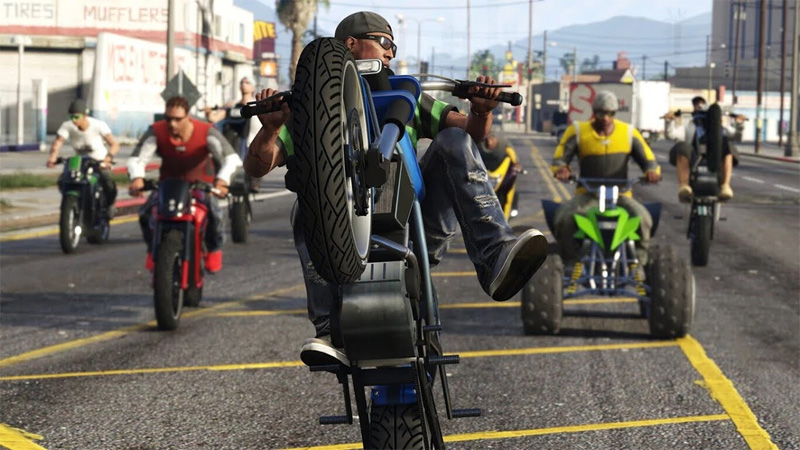 GTA V Online là một trong những tựa game MMORPG được chơi nhiều nhất