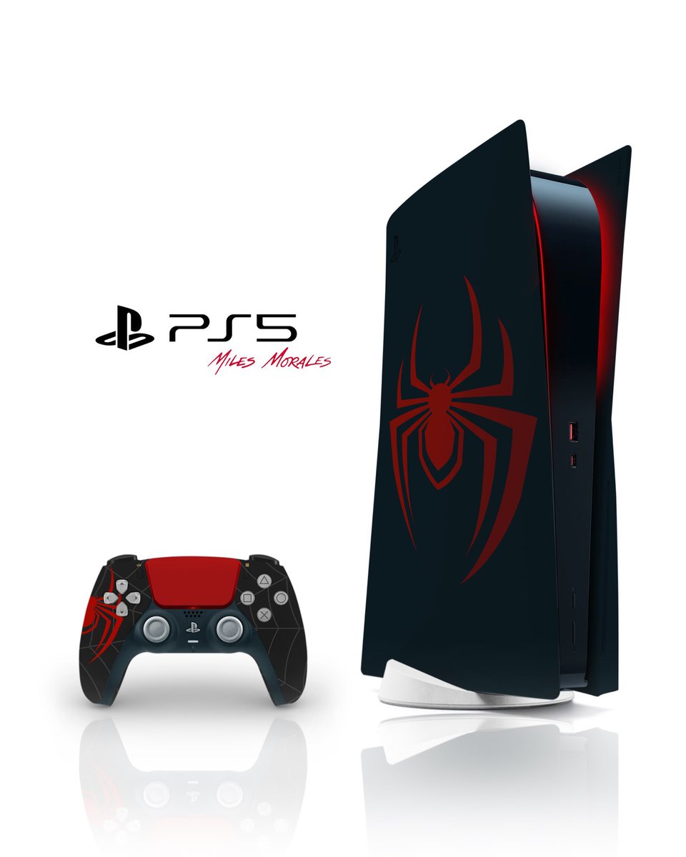 Bất ngờ với style Spider-Man trên phiên bản máy PS5