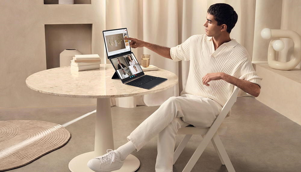 ASUS Zenbook DUO, Laptop AI 2 Màn Hình Với Intel Core Ultra (Series 2) Mới Nhất 2025