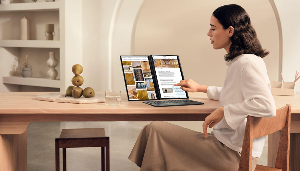 ASUS Zenbook DUO, Laptop AI 2 Màn Hình Với Intel Core Ultra (Series 2) Mới Nhất 2025