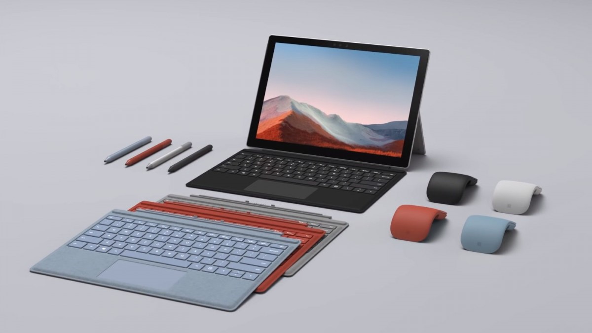 Surface Pro 7+ Surface Laptop Go Surface Go 2 