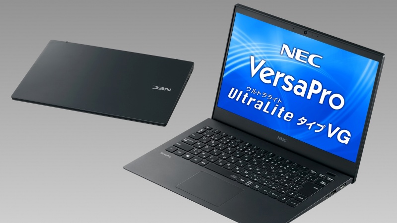 Chiếc laptop mới ra mắt của NEC: nặng chưa tới 1kg, pin kéo dài