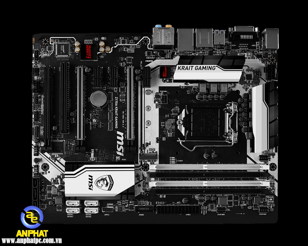 I/O Shield For MSI Z170A Krait GAMING 3X & Z170A GAMING M5 – Backplate IO