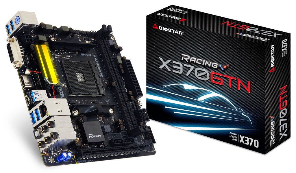 Mainboard Biostar X370GTN ITX nhỏ gọn