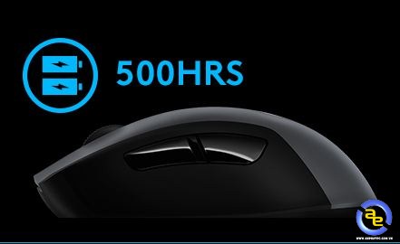 Logitech G603 có tính năng cảnh báo pin