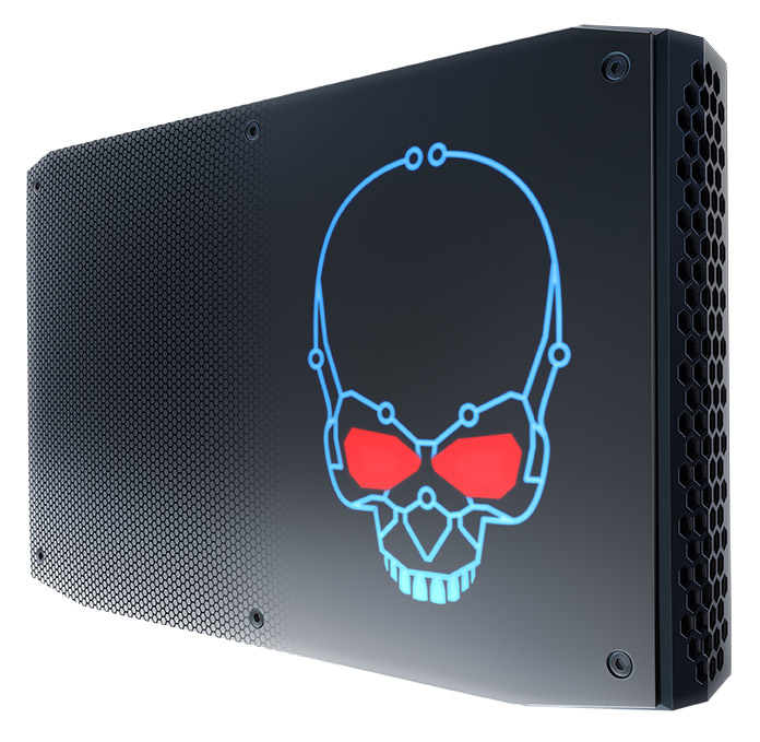Kết quả hình ảnh cho PC Intel NUC Kit NUC8i7HVK Hades Canyon