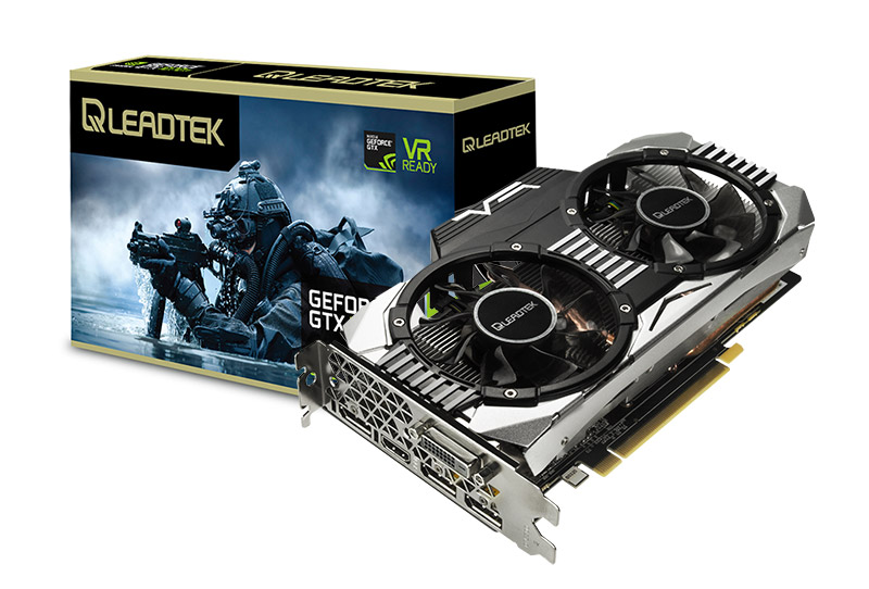 VGA Leadtek GeForceÂ® GTX1060 6GB GDDR5 Hurricane