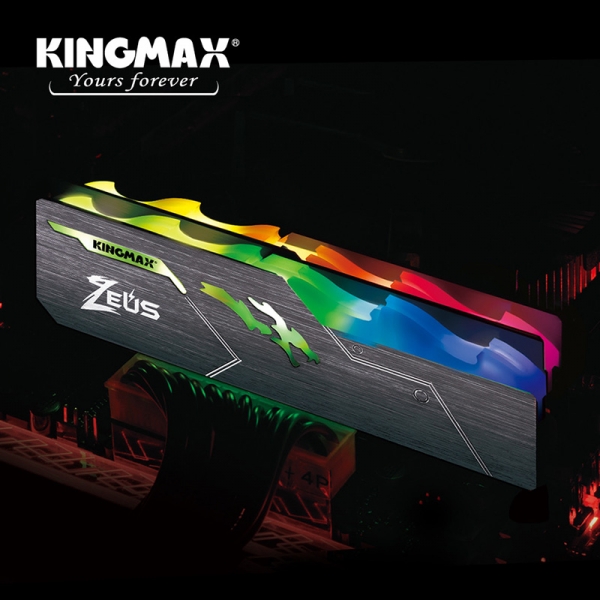 Kết quả hình ảnh cho RAM KINGMAX Zeus 8GB