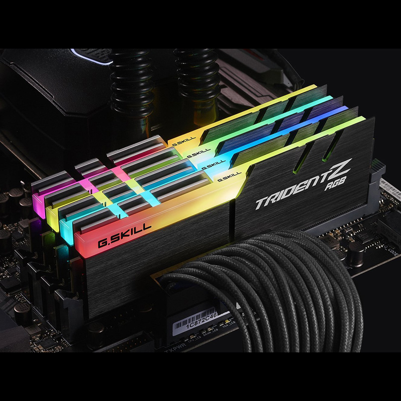 RAM G.Skill TRIDENT Z RGB 32GB (2x16GB) DDR4 3200MHz (F4-3200C16D ...